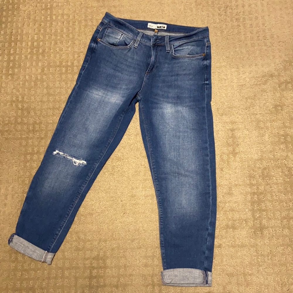 Top Shop Moto denim